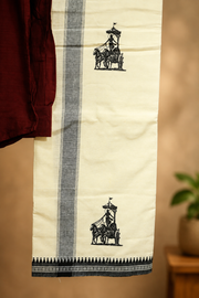 Paul Berg Traditional Kurta Dhothi Set