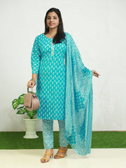 Elegant Cotton Churidar - Just ₹488