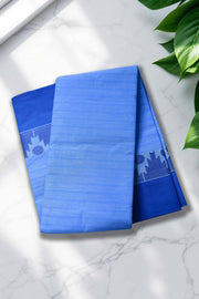 Handloom Cotton Saree – Temple Design