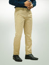 MEN SOLID REGULAR FORMAL TROUSERS