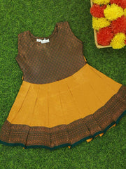 Elegant Brocade Kids Set Frock - Starting at ₹384!