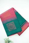 Palla Silk Saree with Golden Body & Emboss Work