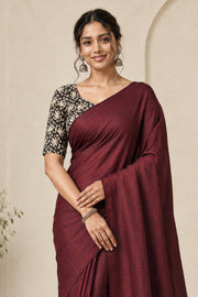 Kalamkari Tassel Malcotton Saree