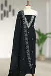 Silk Churidar Material-Embroidery Thread