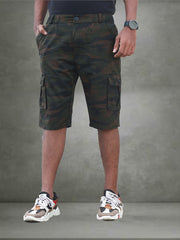 Military-Style Cotton Shorts - Starting from ₹690