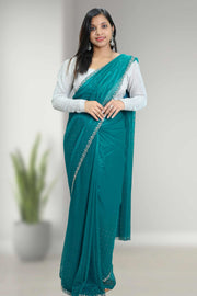 Fancy Saree with Stone Work