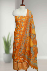 Floral Cotton Churidar Material