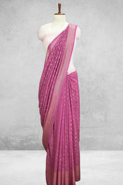 Semi Chiffon Saree – Printed