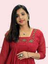 Flared Georgette Kurti