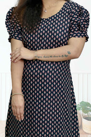 Chic Cotton Flared Top (NIGHT DRESS)