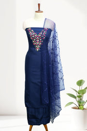 Churidar Material-Coco Embroidery