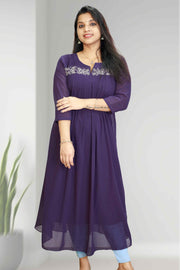 Elegant Flared Georgette Top