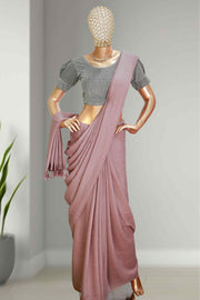 Fancy Vichitra Saree – Stone Work Elegance