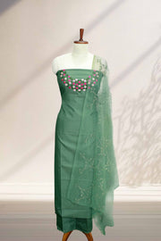 Churidar Material-Coco Embroidery
