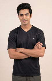 Lesparo V Neck T-Shirt – Plain