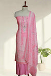 Elegant Bloom Cotton Churidar Set