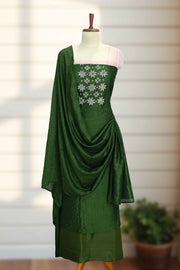 Silk Churidar Material