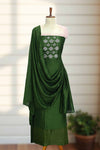 Silk Churidar Material