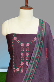 Graceful Silk Churidar Material Set