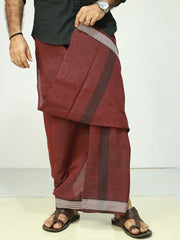 Men's Cotton Colour Dhothi (COMBO OFFER) - 190/-