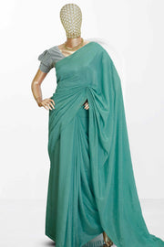 Fancy Vichitra Saree – Stone Work Elegance