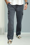 Men’s Denim Cargo Pant – Plain Design