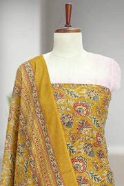 Cotton Churidar Material-Kalamkari Print