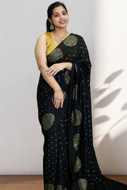 Fancy Saree-Stylish Butta Work