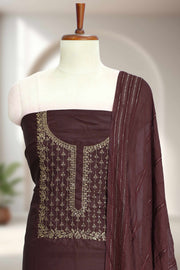 Elegant Silk Churidar Material