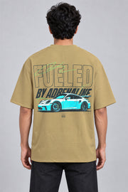 Men's Oversized Graphic Printed T-Shirt