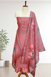 Elegant Silk Churidar Set – Graceful and Timeless