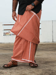 Men's Cotton Colour Dhothi - 249/-