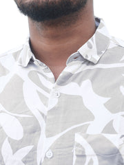 Men Regular Fit Rayon Printed Half Sleeve Casual Shirt