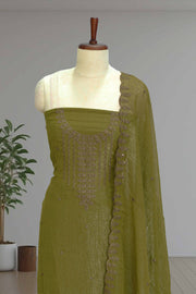 Georgette Churidar Material – Shine with Subtle Glam