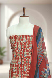 Cotton Churidar Material – Floral Print