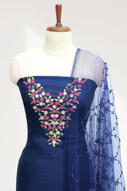 Churidar Material-Coco Embroidery