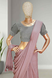 Fancy Vichitra Saree – Stone Work Elegance