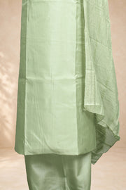 Silk Churidar Material – Golden Thread Work with Sequins