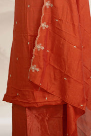 Sequin Elegance Silk Churidar Material