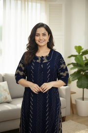 Cotton Nighty – Yoke Design