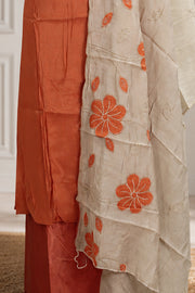 Sequin Drape Silk Churidar Material