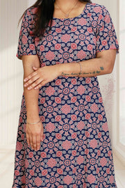 Elegant Cotton Mix Printed Kurti