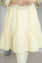 Cotton Long Top with Overcoat Style