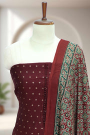 Silk Churidar Material Butta Work