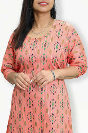 Women’s Cotton Printed Frock Night Dress