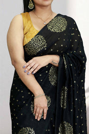 Fancy Saree-Stylish Butta Work