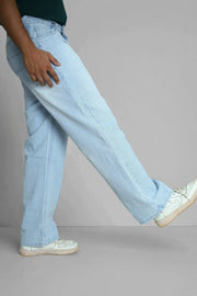 Zaara Shaded Baggy Jeans