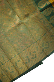 Semi Silk Saree  Floral Butta Work