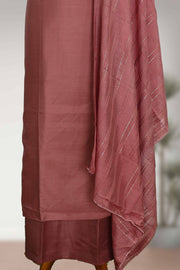 Elegant Silk Churidar Material with Embroidery