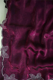 Scallop Elegance Fancy Saree